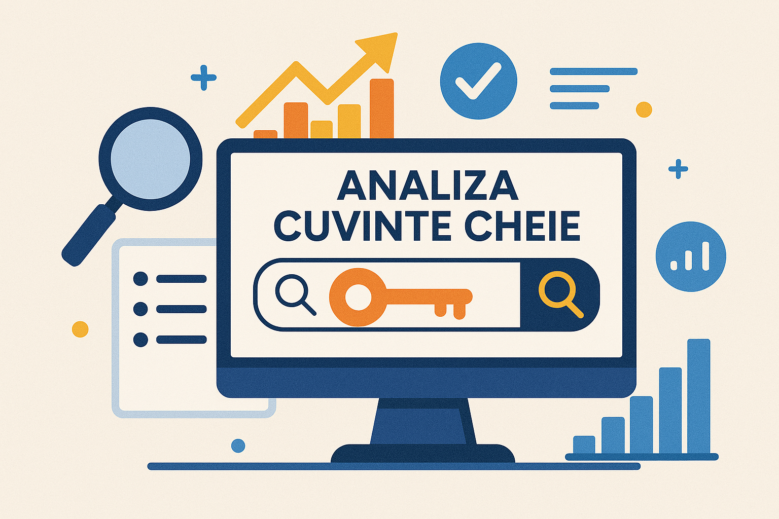 Analiza cuvinte cheie - serviciu SEO profesional cu raport complet în 5 zile lucrătoare